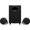 Logitech G560 PC Gaming Speaker System with 7.1 DTS:X Ultra Surround Sound, Game Based LIGHTSYNC RGB, Two Speakers and Subwoofer, Bluetooth, USB, Immersive Gaming Experience – Black(Speakers)