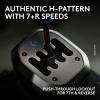 Logitech G RS H-SHIFTER – Sim Racing Gear Shifter compatible with PRO, RS50 Racing Wheel Base for consoles PlayStation 5, Playstation 4, Xbox-Series X|S, Xbox-One, and PC(RS Series)