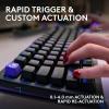 Logitech G512 X 75 Dual SWAP, Hot-Swappable TMR Analog/Mechanical Gaming Keyboard, Tactile, 8K Polling Rate, Custom Actuation 0.1-4.0 mm, Rapid Trigger, LIGHTSYNC RGB, Wired, PC, Mac – Black(Black)