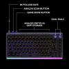 Logitech G512 X 75 Dual SWAP, Hot-Swappable TMR Analog/Mechanical Gaming Keyboard, Tactile, 8K Polling Rate, Custom Actuation 0.1-4.0 mm, Rapid Trigger, LIGHTSYNC RGB, Wired, PC, Mac – Black(Black)