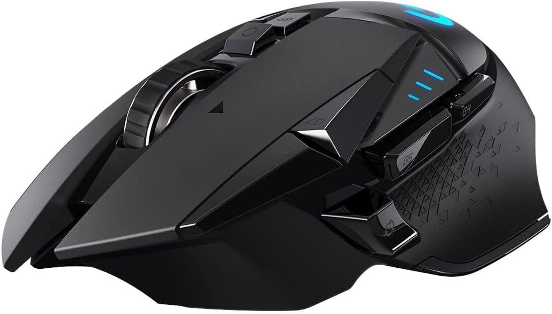 imageSouris gaming RVB personnalisable Logitech G502 Proteus Spectrum avec 11 boutons programmables 20012 000 ppp Noir Emballage Est EuropeG502 Hero Sans fil