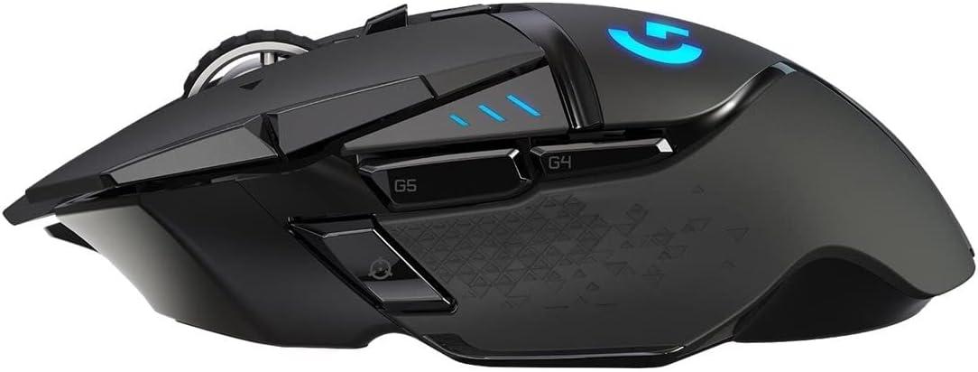 imageSouris gaming RVB personnalisable Logitech G502 Proteus Spectrum avec 11 boutons programmables 20012 000 ppp Noir Emballage Est EuropeG502 Hero Sans fil