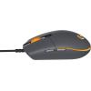 Logitech G Gaming Mouse Pro (capteur Optique, 12 000 dpi, 1000 Hz – 1ms, RGB, Six Boutons programmables) Gris/Jaune(G Pro BF1)