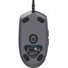 Logitech G Gaming Mouse Pro (capteur Optique, 12 000 dpi, 1000 Hz – 1ms, RGB, Six Boutons programmables) Gris/Jaune(G Pro BF1)