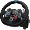 Logitech G29 Driving Force Volant de Course avec Levier de Vitesse Pédales, Retour de Force Réaliste, Palettes en Acier Inoxydable, Rotation du Volant à 900°, Prise EU, PS4/PS3/PC – Noir