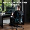 Logitech G29 Driving Force Volant de Course avec Pédales, Retour Réaliste, Palettes au Volant en Acier Inoxydable, en Cuir, Rotation à 900°, Prise UK, PS4/PS3/PC/Mac – Noir(noir)