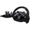 Logitech G29 Driving Force Volant de Course avec Pédales, Retour Réaliste, Palettes au Volant en Acier Inoxydable, en Cuir, Rotation à 900°, Prise UK, PS4/PS3/PC/Mac – Noir(Aluminium  Noir)
