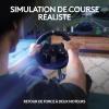 Logitech G29 Driving Force Volant de Course avec Pédales, Retour Réaliste, Palettes au Volant en Acier Inoxydable, en Cuir, Rotation à 900°, Prise UK, PS4/PS3/PC/Mac – Noir(Aluminium  Noir)