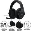 Logitech G433 Casque Gamer Filaire, Son 7.1 Surround, DTS Headphone:X, Transducteurs Pro-G, Poids Léger, USB/Audio Jack 3,5mm, PC/Mac/Nintendo Switch/PS4/Xbox One – Noir(Noir)