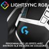 Souris gaming RVB personnalisable Logitech G502 Proteus Spectrum avec 11 boutons programmables, 200-12 000 ppp – Noir – Emballage Est Europe(G502 Hero Filaire (Blanc))