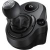 Logitech G Driving Force Levier de Vitesse pour Volant de Course G923, G29 et G920, 6 Vitesses, Enclenchement de la Marche Arrière par Pression, Conception Acier et Cuir, PS4/Xbox One/PC/Mac – Noir 941-000130