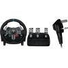Logitech G29 Driving Force Volant de Course avec Pédales, Retour Réaliste, Palettes au Volant en Acier Inoxydable, en Cuir, Rotation à 900°, Prise UK, PS4/PS3/PC/Mac – Noir(noir)