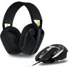 Logitech G G502 HERO souris gaming filaire avec boutons programmables et poids ajustables et G213 RVB clavier gaming rétroéclairé avec touches tactiles -PC-ordinateurs portables, Noir(Souris + Casque)