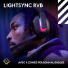 Logitech G Astro A50 X LIGHTSPEED casque gaming sans fil + base, PRO-G GRAPHÈNE, PLAYSYNC pour la Xbox Series X|S + PS5 + PC/Mac, Nintentdo Switch 2, Bluetooth, dispositif de relais HDMI 2.1 – Noir(Noir)