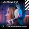 Logitech G Astro A50 X LIGHTSPEED casque gaming sans fil + base, PRO-G GRAPHÈNE, PLAYSYNC pour la Xbox Series X|S + PS5 + PC/Mac, Nintentdo Switch 2, Bluetooth, dispositif de relais HDMI 2.1 – Noir(Blanc)
