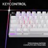 Logitech G PRO X 60 LIGHTSPEED, Clavier gaming sans fil, mécanique compact TKL 60 pour cent, LIGHTSYNC RVB, touches en PBT double couche, switchs tactiles GX optiques, Windows PC, AZERTY FR – Noir(Blanc)