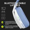 Logitech G435 LIGHTSPEED & Bluetooth sans Fil Casque Gamer, léger circum-auriculaire, Micro intégré, Batterie de 18h, Compatible avec Dolby Atmos, PC, PS4, PS5, Mobile, Nintendo Switch – Blanc(Blanc)