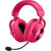 Logitech G Pro X 2 Lightspeed Casque Audio Bluetooth, Micro-Casque détachable, Enceinte graphène 50 mm, DTS:X Casque 2.0—7.1 Surround, Bluetooth/USB/3,5 mm Aux, PC, PS5, PS4, Nintendo Switch – Rose(Magenta)