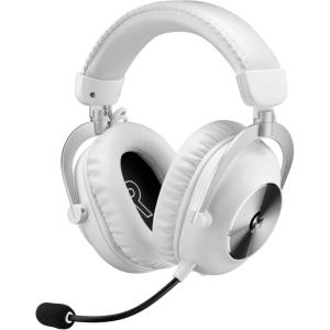 Logitech G Pro X 2 Lightspeed Casque Audio Bluetooth, Micro-Casque détachable, Enceinte graphène 50 mm, DTS:X Casque 2.0—7.1 Surround, Bluetooth/USB/3,5 mm Aux, PC, PS5, PS4, Nintendo Switch – Rose(blanc)