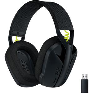 Logitech G435 LIGHTSPEED & Bluetooth sans Fil Casque Gamer, léger circum-auriculaire, Micro intégré, Batterie de 18h, Compatible avec Dolby Atmos, PC, PS4, PS5, Mobile, Nintendo Switch – Blanc(noir)