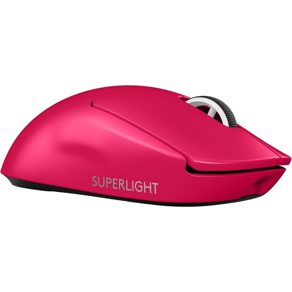 imageLogitech G PRO X SUPERLIGHT 2 LIGHTSPEED Souris gaming sans fil Est Europe Version 8K Polling lgre 60g HERO 2 888 IPS 44K PPP 5 boutons programmables USBC PCMac BlancRose