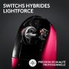 Logitech G PRO X SUPERLIGHT 2 LIGHTSPEED Souris gaming sans fil, Est Europe Version, 8K Polling, légère, 60g, HERO 2, 888 IPS, 44K PPP, 5 boutons programmables, USB-C, PC/Mac – Blanc(Rose)