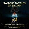 Logitech G Pro Clavier Gamer Mécanique, Design Tenkeyless Ultra Portable, Câble USB Détachable, Touches Rétroéclairées LIGHTSYNC RVB, Edition Officielle League of Legends, Francais AZERTY – Bleu/Or