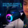 Logitech G Yeti GX Microphone Gaming RVB Dynamique avec LIGHTSYNC, USB prêt à l’Emploi pour Streaming, supercardioïde, pour PC/Mac – Blanc(Noir)