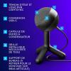 Logitech G Yeti Orb Microphone Gaming RVB à condensateur avec LIGHTSYNC, USB prêt à l’Emploi pour Streaming, cardioïde, pour PC/Mac – Noir(Noir)