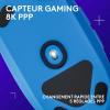 Logitech G203 Souris Filaire Gaming 2nd Gen : 8000 DPI, Effets Lumineux Multicolores LIGHTSYNC RGB, 6 Boutons Programmables, Mémoire Intégrée, Compatible Mac et PC(Bleu)