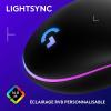 Logitech G203 Souris Filaire Gaming 2nd Gen : 8000 DPI, Effets Lumineux Multicolores LIGHTSYNC RGB, 6 Boutons Programmables, Mémoire Intégrée, Compatible Mac et PC(Noir)
