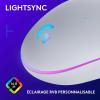 Logitech G203 Souris Filaire Gaming 2nd Gen : 8000 DPI, Effets Lumineux Multicolores LIGHTSYNC RGB, 6 Boutons Programmables, Mémoire Intégrée, Compatible Mac et PC(Blanc)