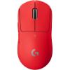 Logitech G Pro X Superlight Souris Gaming sans Fil, Ultra légère 63g, Capteur Hero 25K, 25 600 PPP, 5 Boutons Programmables, Longue Longévité des Piles, Memoire Integrée, PC/Mac – Rouge(Rouge)