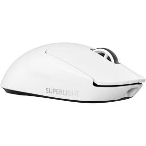 Logitech G PRO X SUPERLIGHT 2 LIGHTSPEED Souris gaming sans fil, Est Europe Version, 8K Polling, légère, 60g, HERO 2, 888 IPS, 44K PPP, 5 boutons programmables, USB-C, PC/Mac – Blanc(Blanc)