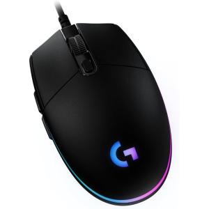Logitech G203 Souris Filaire Gaming 2nd Gen : 8000 DPI, Effets Lumineux Multicolores LIGHTSYNC RGB, 6 Boutons Programmables, Mémoire Intégrée, Compatible Mac et PC(Noir)