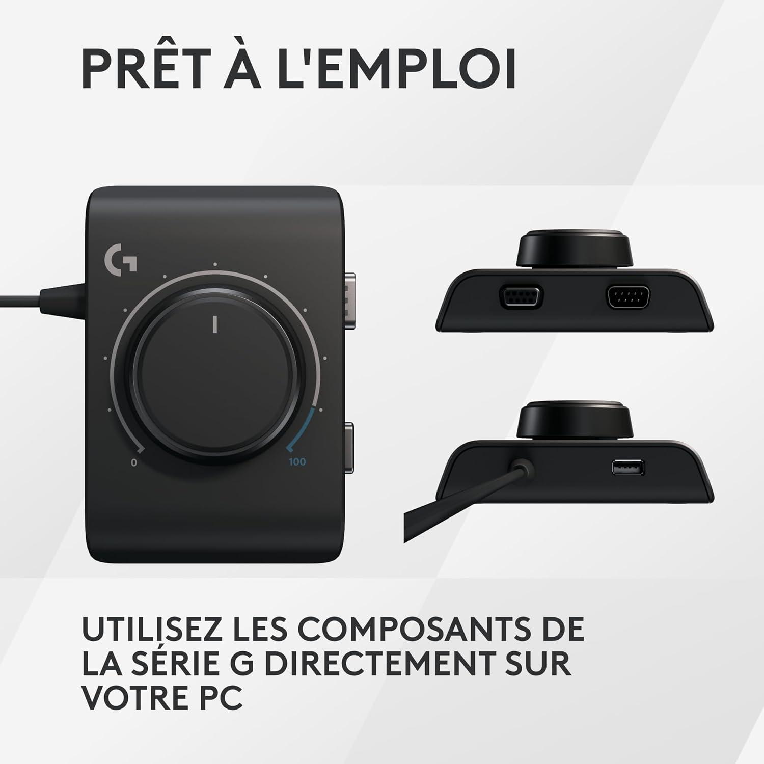 imageLogitech G G923 volant de course et pdales TRUEFORCE jusqu 1000 Hz commande de dmarrage double embrayage housse de volant vritable PS5PS4PCMac NoirG923 PlayStation PC