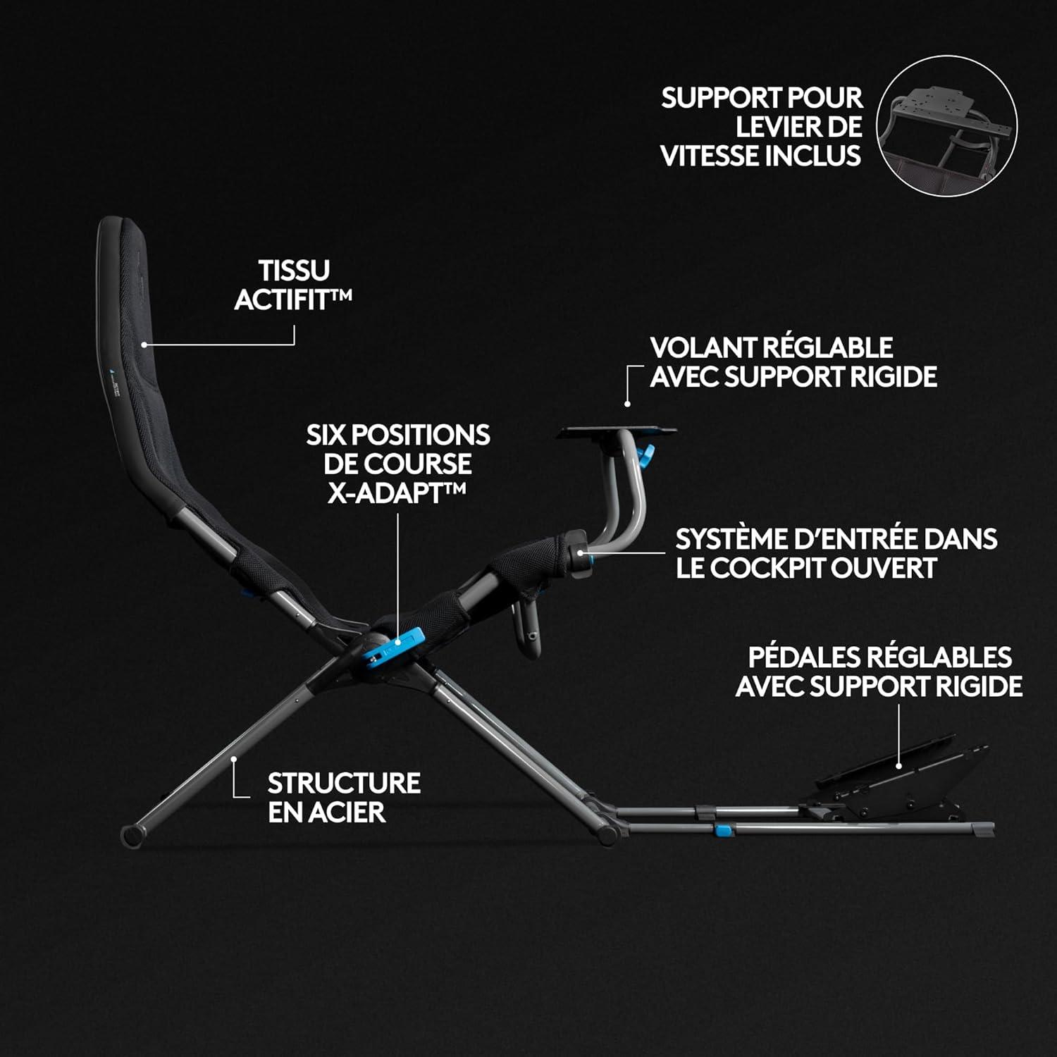 imageLogitech G G923 volant de course et pdales TRUEFORCE jusqu 1000 Hz commande de dmarrage double embrayage housse de volant vritable PS5PS4PCMac NoirG923 PlayStation PC