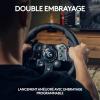 Logitech G G923 volant de course et pédales, TRUEFORCE jusqu&rsquo;à 1000 Hz, commande de démarrage à double embrayage, housse de volant véritable, PS5/PS4/PC/Mac – Noir(G923 (Xbox | PC))