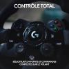 Logitech G G923 volant de course et pédales, TRUEFORCE jusqu&rsquo;à 1000 Hz, commande de démarrage à double embrayage, housse de volant véritable, PS5/PS4/PC/Mac – Noir(G923 (Xbox | PC))