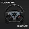 Logitech G PRO Racing Wheel – Volant pour PC, PS4, PS5, Direct Drive 11 Nm Force, retour de force ultra-réaliste, palettes de changement de vitesse magnétiques, double embrayage – Noir(Playstation | PC)
