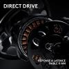 Logitech G PRO Racing Wheel – Volant pour PC, PS4, PS5, Direct Drive 11 Nm Force, retour de force ultra-réaliste, palettes de changement de vitesse magnétiques, double embrayage – Noir(Playstation | PC)