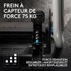 Logitech G RS Shifter and Handbrake, Levier de vitesse et frein à main de simulation de course avec changement de mode facile, poignée réglable, pour volants G et PRO, PS, Xbox, et PC – Noir(Pédales RS)