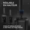 Logitech G RS Shifter and Handbrake, Levier de vitesse et frein à main de simulation de course avec changement de mode facile, poignée réglable, pour volants G et PRO, PS, Xbox, et PC – Noir(Levier de vitesse RS)