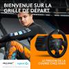 Logitech G RS50 System, configuration de volant de simulation de course en 3 pièces – base de volant RS50 avec Direct Drive 8 Nm, RS Wheel Hub avec 13 boutons et RS Round Wheel 28 cm – Xbox/PC – Noir