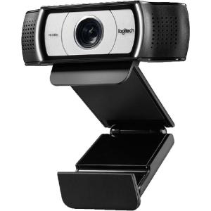 Logitech C930e Business Webcam, Appel Vidéo Full HD 1080p/30ips, Correction/Mise au Point Automatiques, Zoom 4X, Volet de Protection, Skype Business, WebEx, Lync, Cisco, PC/Mac/Portable/Macbook/Chrome(Câble de rallonge 3 0  fiche A/prise A)