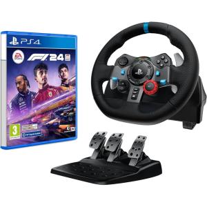 Logitech G G29 Racing Wheel and Pedals + EA Fomula One 2024 PS4 – EU plug