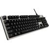 Logitech G413 TKL SE Clavier Gamer Mécanique – Rétroéclairé avec Switches Mécaniques Tactiles, Anti-Ghosting, Compatible avec Windows, macOS, Français AZERTY – Noir(Argent)