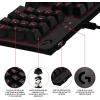 Logitech G413 TKL SE Clavier Gamer Mécanique – Rétroéclairé avec Switches Mécaniques Tactiles, Anti-Ghosting, Compatible avec Windows, macOS, Français AZERTY – Noir(Noir)