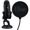 Logitech pour Créateurs Kit de Streaming de Jeu avec Micro Yeti USB, Logiciel Blue VOICE, Thèmes Streamlabs Exclusifs, Filtre Anti-pop Personnalisé, PC/Mac/PS4/PS5 – Noir(Noir)
