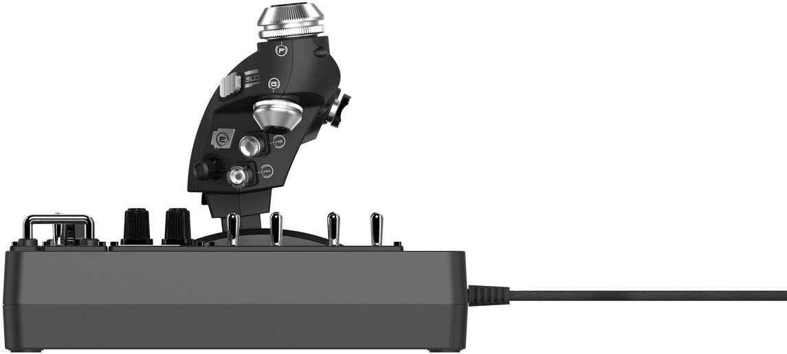 imageLogitech G X56 HOTAS Systme 3M avec Commande des Gaz RVB et Joystick 6 DOF 4 Options de Ressort 189 Commandes Programmables RVB 2x USB NoirX56 HOTAS